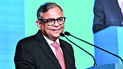 TCS chairman N Chandrasekaran says company has no layoff plans, but adds: If HR department has a metric on …