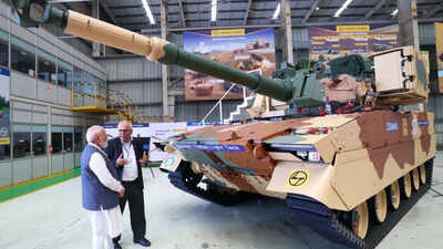 Zorawar To TEJASTRA: PM Modi gets a look at India’s next-gen arsenal