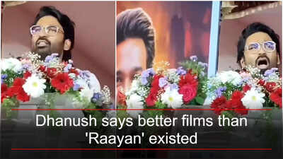 Dhanush on National Awards row; says better films than ‘Raayan’ existed; ‘Some things simply fall into place on their own’ | Tamil Movie News