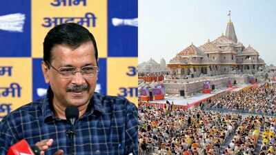Kejriwal Accuses BJP of Shielding Real Culprits in Ram Mandir Donation Scam | India News
