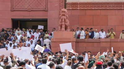 Neet-Ug Paper Leak: ‘PM Modi’s apology awaited’: Opposition to keep up NEET protest pressure in Parliament | India News