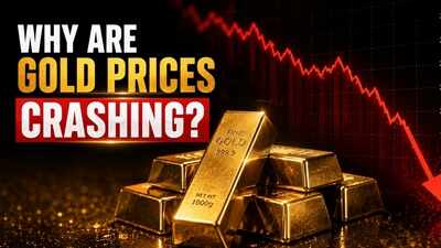 Why are gold prices crashing today? MCX Gold down Rs 3,200/10 grams, plunges over 2% – top reasons for fall